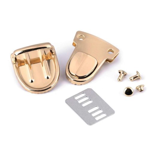 Fém táskazár 30x39 mm arany