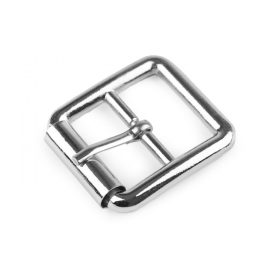 Fém övcsat 20 mm nikkel