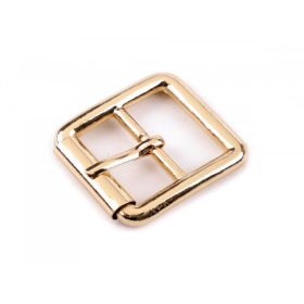 Fém övcsat 20 mm arany