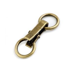 Díszkapocs 21x60 mm ósárgaréz 1 db