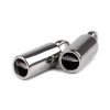 Zsinórvég fém Ø7 mm 2 db/cs ezüst