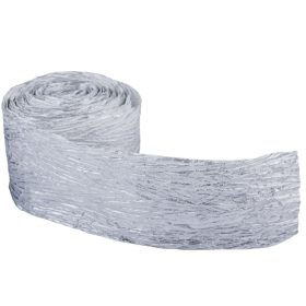 Gyűrt papír szalag 8 cm x 10 m ezüst