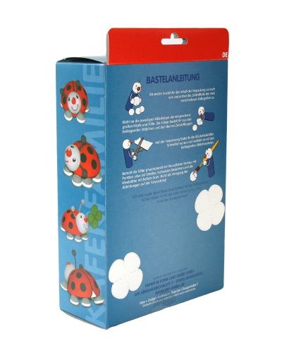 PFF Kreativa Préselt papírfigura készlet katicacsalád