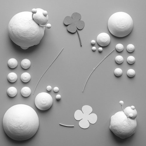 PFF Kreativa Préselt papírfigura készlet katicacsalád