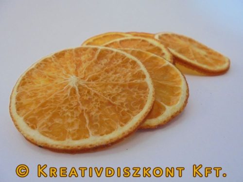 Narancs karikák, 6db/csomag, termés