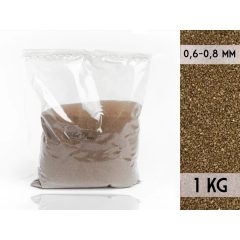 Dekor homok mikor szemcsés 1000 g sötétbarna