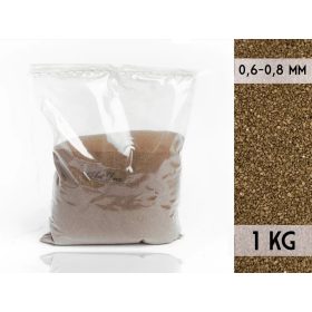 Dekor homok mikor szemcsés 1000 g sötétbarna