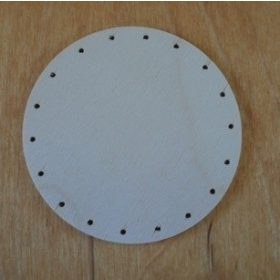 Falap,  kerek,  átmérő 9 cm,  külső lyuksorral