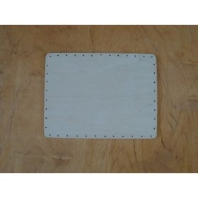 Falap, szögletes  29 x 22 cm,  lyuk 3,5 mm