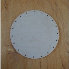 Falap, kerek átmérő 16 cm,  lyuk 3,5 mm