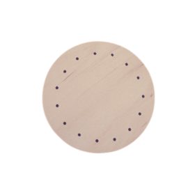 Falap kerek  9 cm, belső lyuksorral