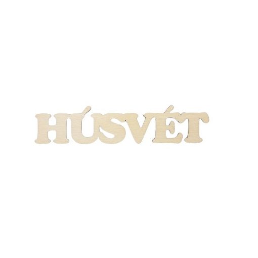 Húsvét Fafelirat  10 x 2,3 cm