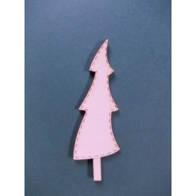 Modern fenyő fadísz 