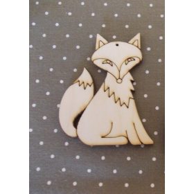 Róka fafigura, fadísz  