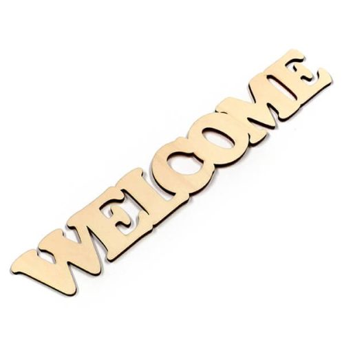 Welcome felirat - nagy