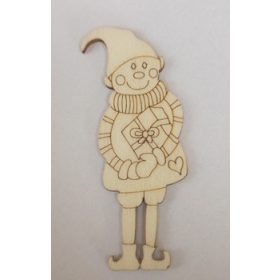 Manófiú fafigura, fadísz 