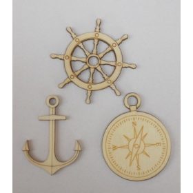 Hajó - tenger fadísz, fa forma csomag