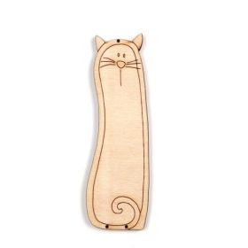 Magas cica fafigura, fadísz  