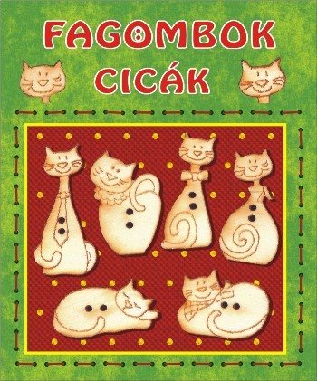 Fagombok  - Cicák  6 db
