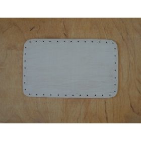 Falap,  szögletes 16 x 26 cm,  lyuk 3,5 mm