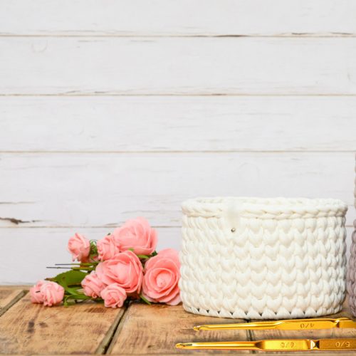 Horgolható fa alap készlet 6 részes