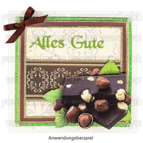 3D motívumok, Csokoládé Paradicsom 10db 6-9 cm