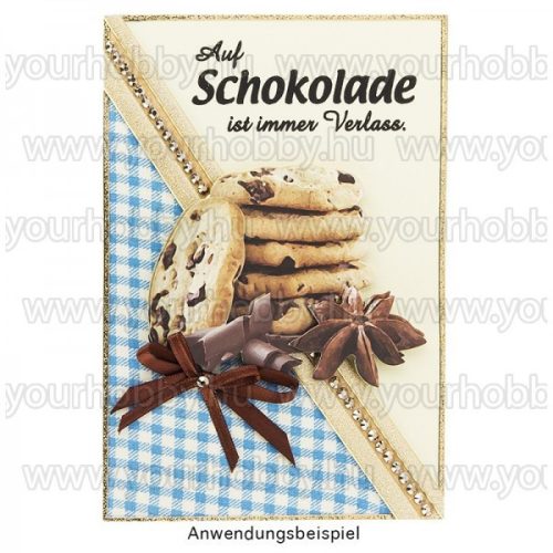 3D motívumok, Csokoládé Paradicsom 10db 6-9 cm