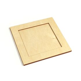 Fa képkeret 17x17 cm