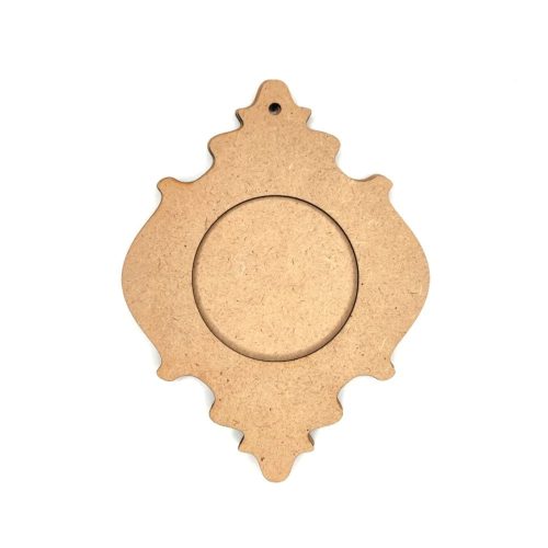 MDF FAKERET ORNAMENT, nagy
