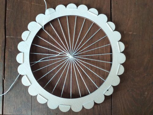 SZÖVŐKERET FALAP, KEREK 15 CM