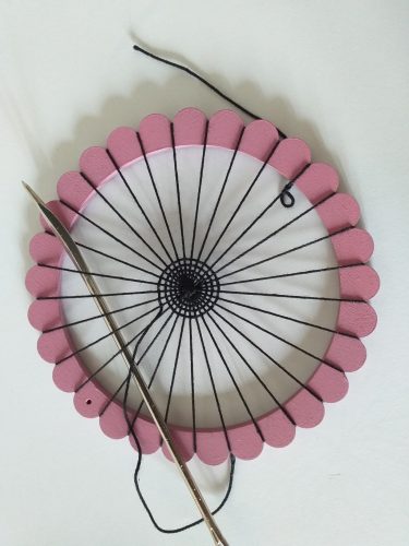 SZÖVŐKERET FALAP, KEREK 15 CM