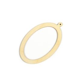 Ovális keret forma, akasztóval 