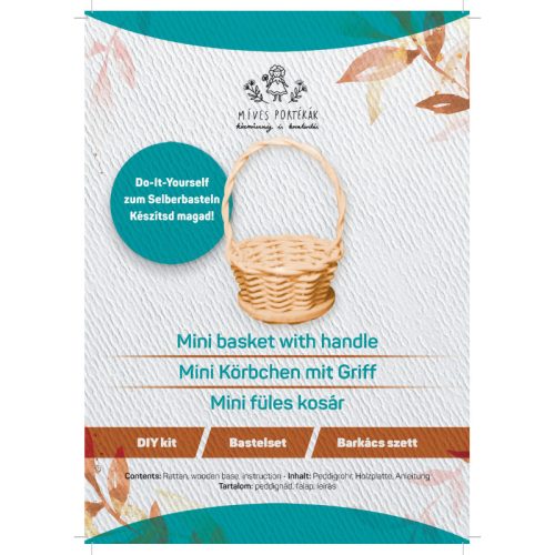 Peddignád kosárfonó készlet Mini füleskosár