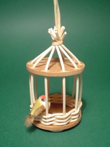 Peddignád kosárfonó készlet Madárkalitka