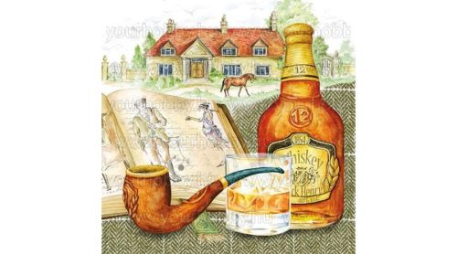 Szalvéták, Egyéb, Whiskey