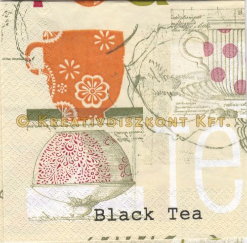 Szalvéták , Italok , "Tea Time"