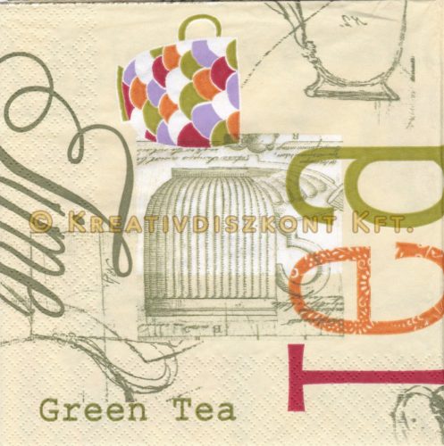 Szalvéták , Italok , "Tea Time"