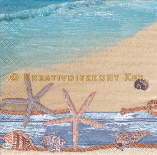 Szalvéta Homokos tengerpart "Summer"