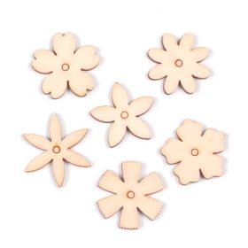 Virág sorozat fa formák,  6 db-os