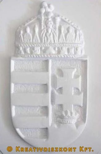Gipszkiöntő forma, Magyar címer / kicsi