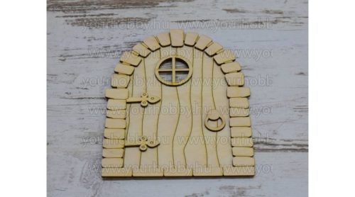 Fa Tündérajtó "Tania" natúr 20cm 5328
