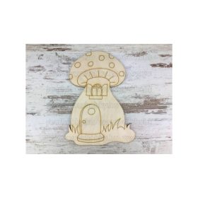 Fafigurák, Gombaház  20 cm