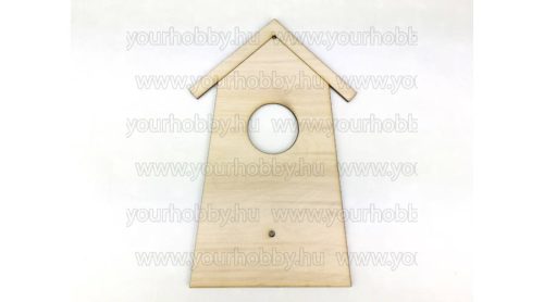 Fa Madárházikó natúr 12*20cm 5893