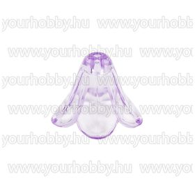 Angyalszoknya 1cm x 1,4cm - átlátszó halványlila
