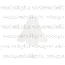 Angyalszoknya 1,3cm x 1,5cm - opál színtelen