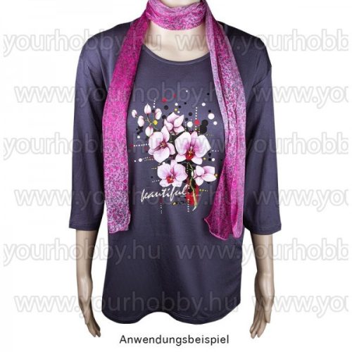 Vasalható Textil Transzfer Orchidea A4