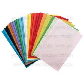 Rostselyempapír, 15 szín / 25 db