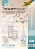 Transzparenspapír, extra erős  / 10 db