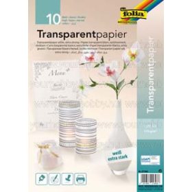 Transzparenspapír, extra erős  / 10 db