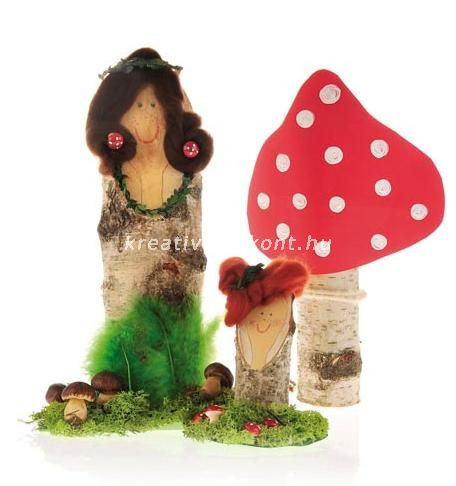 Fatörzs darabok nyírfából